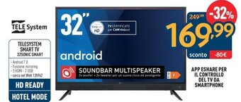 TELESYSTEM SMART TV 32SONIC SMART