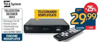 TELESYSTEM DECODER UNICO