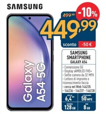 SAMSUNG SMARTPHONE GALAXY A54