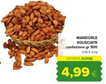 Tigre MANDORLE SGUSCIATE confezione gr 500 offerta