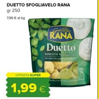 DUETTO SFOGLIAVELO RANA gr 250