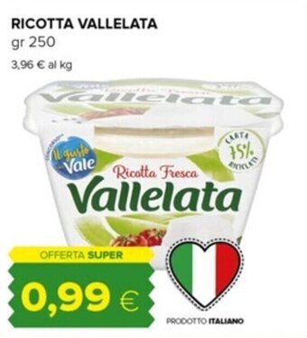 RICOTTA VALLELATA gr 250