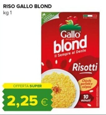 Tigre RISO GALLO BLOND kg 1 offerta