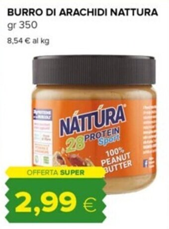 Tigre BURRO DI ARACHIDI NATTURA gr 350 offerta