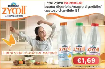 Crai Latte Zymil PARMALAT buono digeribile/magro digeribile/ gustoso digeribile It 1 offerta