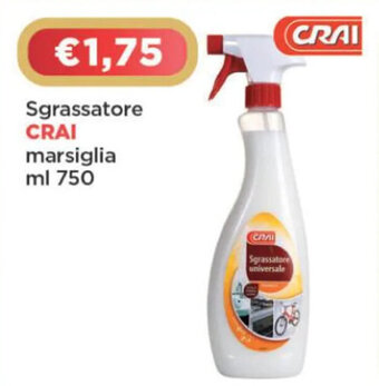 Crai Sgrassatore CRAI marsiglia ml 750 offerta