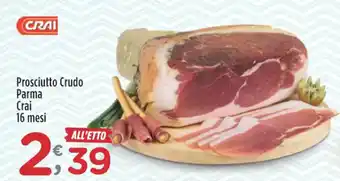 Crai Prosciutto Crudo Parma Crai 16 mesi offerta