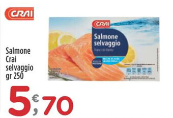 Crai Salmone Crai selvaggio gr 250 offerta
