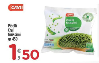 Crai Piselli Crai finissimi gr 450 offerta