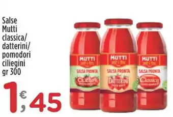 Crai Salse Mutti gr 300 offerta