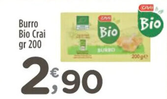 Crai Burro Bio Crai gr 200 offerta