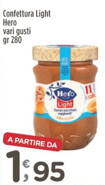 Crai Confettura Light Hero vari gusti gr 280 offerta