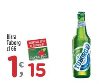 Crai Birra Tuborg cl 66 offerta