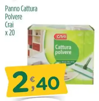 Panno Cattura Polvere Crai x 20