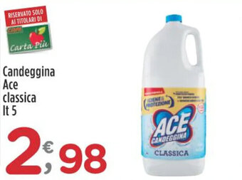 Crai Candeggina Ace classica It 5 offerta