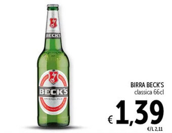 Spazio Conad BIRRA BECK'S classica 66cl offerta