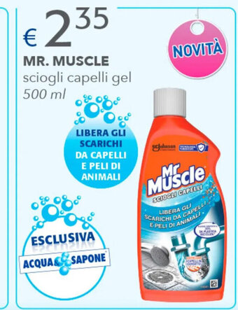 Acqua & Sapone MR. MUSCLE sciogli capelli gel 500 ml offerta