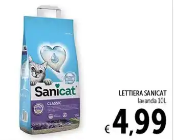 Spazio Conad LETTIERA SANICAT lavanda 10L offerta
