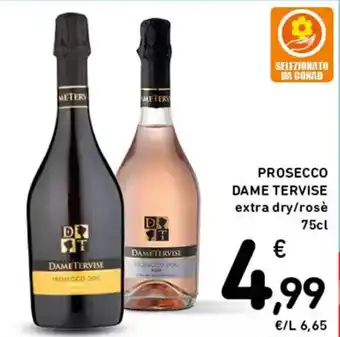 PROSECCO DAME TERVISE extra dry/rosè 75cl