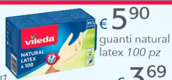 Acqua & Sapone guanti natural latex 100 pz offerta