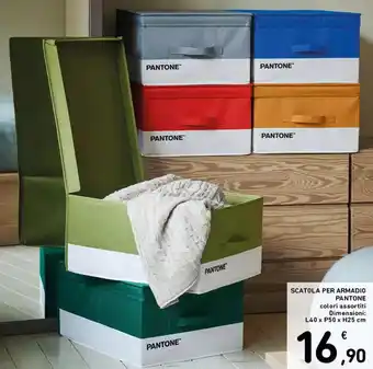 SCATOLA PER ARMADIO PANTONE