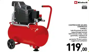 Spazio Conad COMPRESSORE AD ARIA COMPRESSA EINHELL offerta
