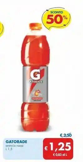 MD Discount Gatorade arancia rossa offerta