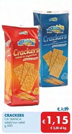Ca' bianca crackers