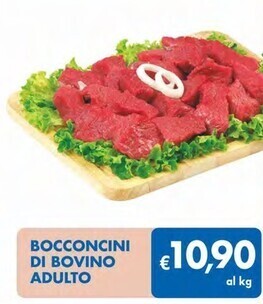 MD Discount Bocconcini di bovino adulto offerta