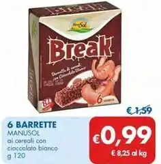 MD Discount Manusol 6 barrette offerta