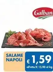 MD Discount Galbani salame napoli offerta