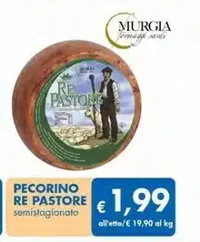 MD Discount Murgia - pecorino re pastore offerta
