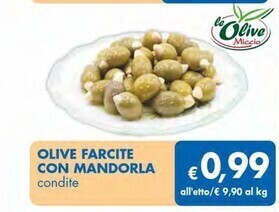 MD Discount Le olive miccio - olive farcite con mandorla offerta