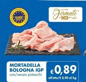 Mortadella bologna igp