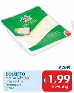 MD Discount Malga paradiso dolcetto offerta