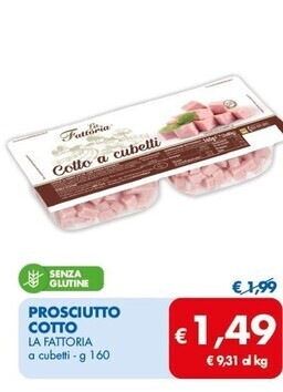 La fattoria prosciutto cotto