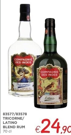 Zona Compagnie des indes tricorne blend rum offerta
