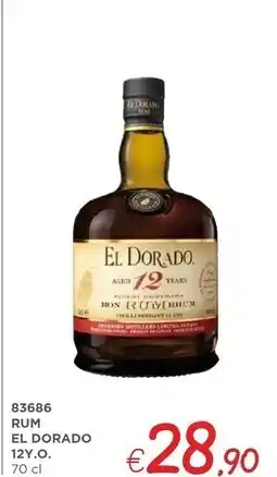 Zona El dorado - rum 12 y. o. offerta