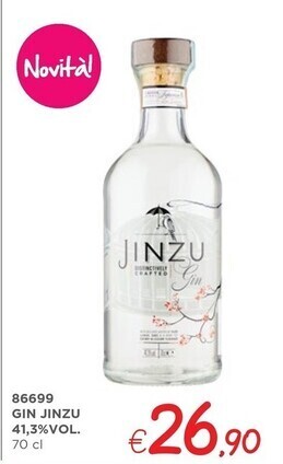 Zona Jinzu gin 41,3 % vol . offerta