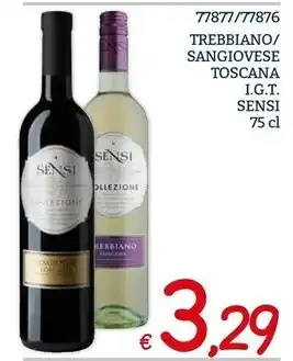 Sensi trebbiano / sangiovese toscana igt