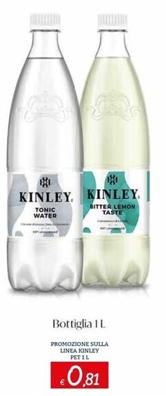 Zona Kinley tonic water offerta