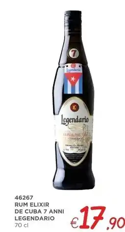 Legendario - rum elixir de cuba 7 anni