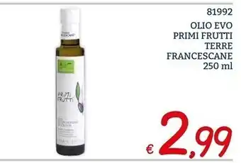 Zona Terre francescane olio evo primi frutti offerta