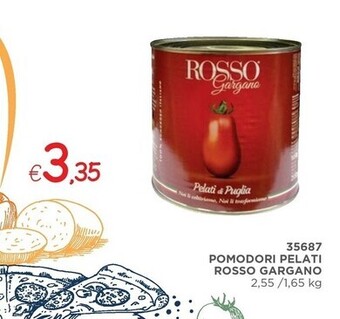 Zona Rosso gargano pomodori pelati offerta
