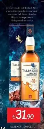 Talisker skye 10yo