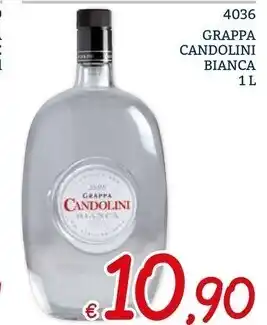 Zona Candolini grappa bianca offerta