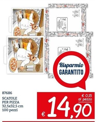 Zona Scatole per pizza offerta