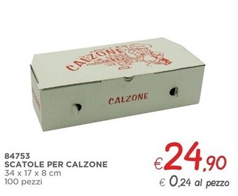Scatole per calzone