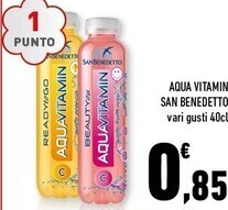 Conad Margherita San benedetto aqua vitamin offerta