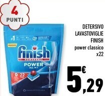 Conad Margherita Finish detersivo lavastoviglie offerta